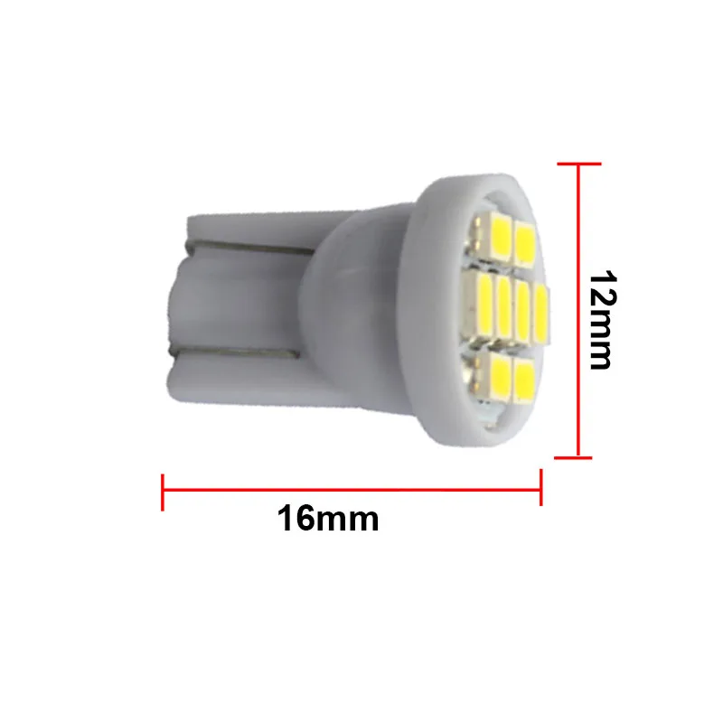 20 штук AC/DC 6В 6 3 V T10 W5W 194 168 неполярный игры пинбол машины светильник Автомобильный
