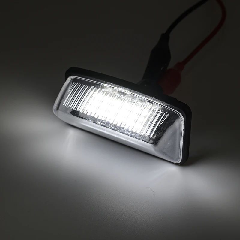 2x белые 18 светодиодов 3528 SMD комплекты подсветки номерного знака для Toyota Crown