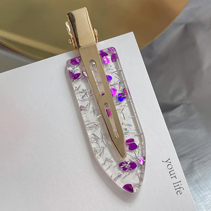 1 предмет без изгиб бесшовные заколки для волос со стороны челки исправить