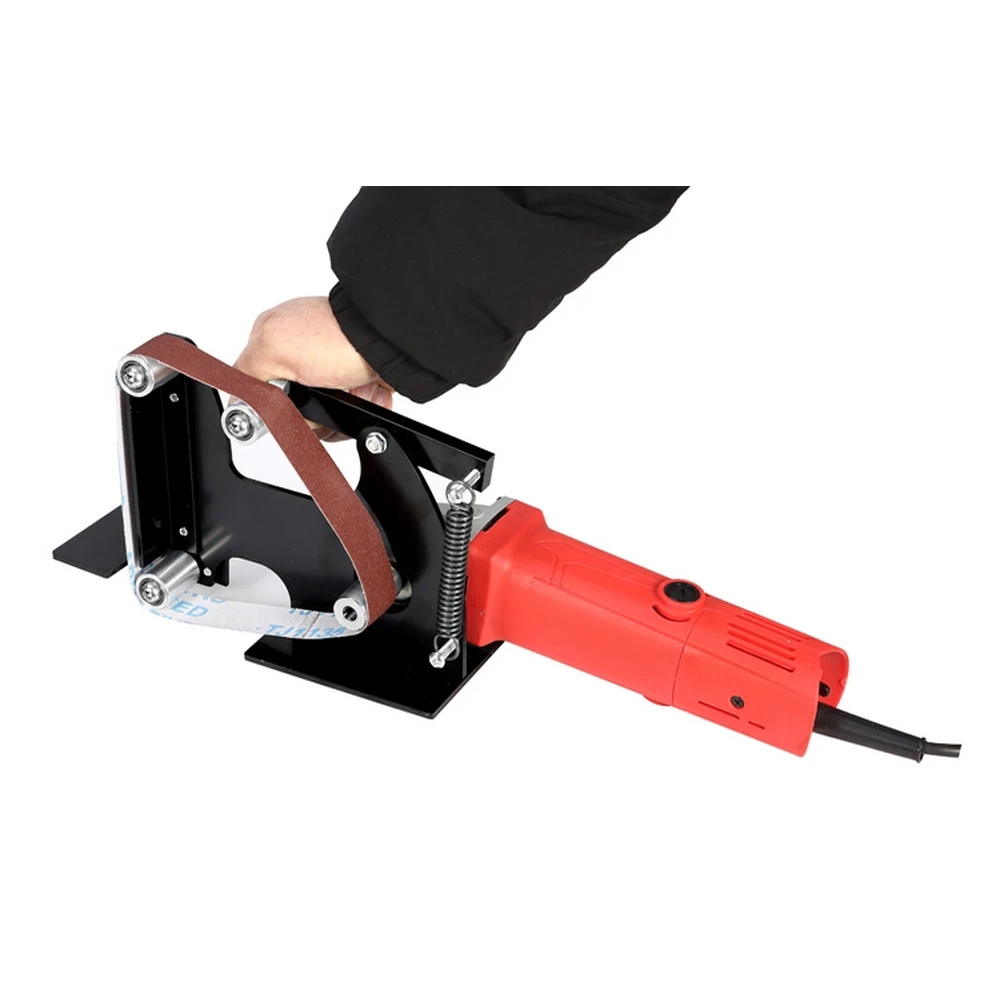 Электрическая ленточная шлифовальная машина угловая лента для металла и дерева