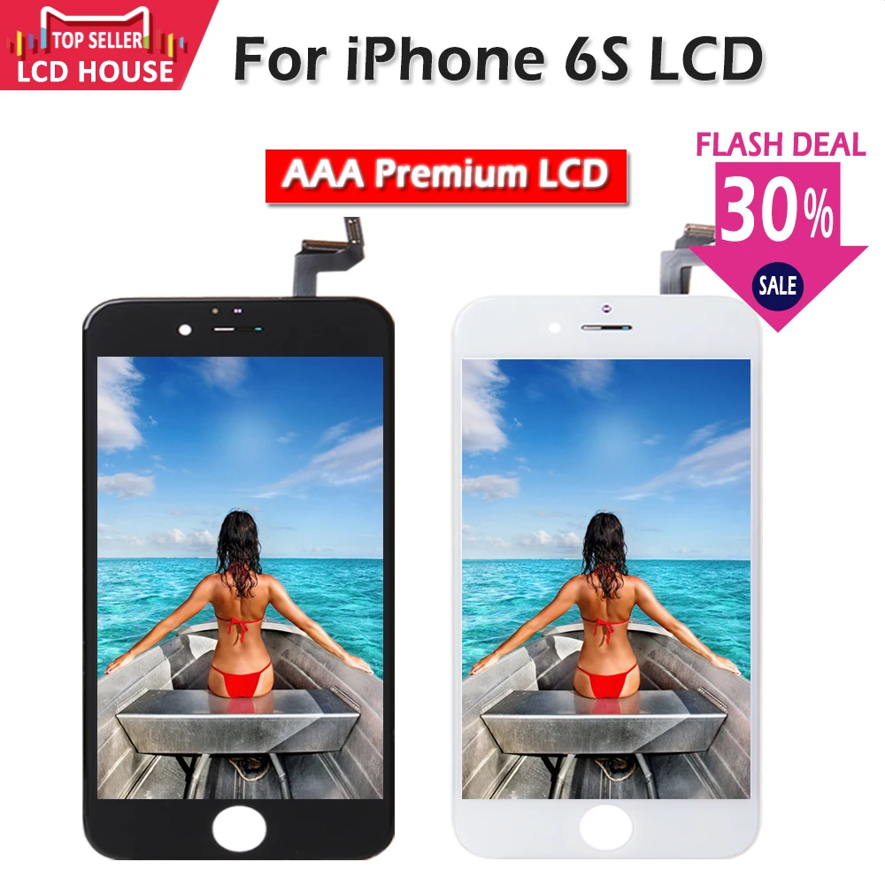 Горячая продажа 4 7 &quotэкран для iPhone 6S ЖК дисплей iPhone6S экран сенсорный дигитайзер