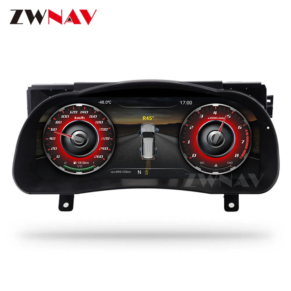 Android автомобильный цифровой кластер Виртуальная кабина для Toyota Highlander 2015-2019