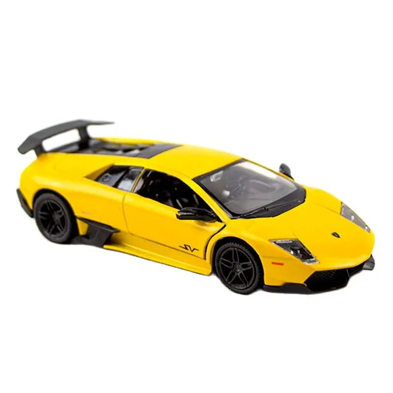 

Коллекционная игрушечная машинка из сплава с отлитым под давлением Lamborghini murninago 1/36, офисное и домашнее декоративное сувенирное украшение