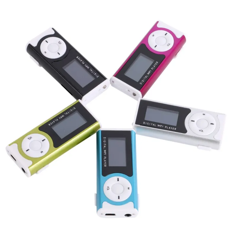 Портативный 1 3 USB мини клип ЖК-экран Mp3-Media плеер Поддержка 16 Гб Micro-sd TF карта |