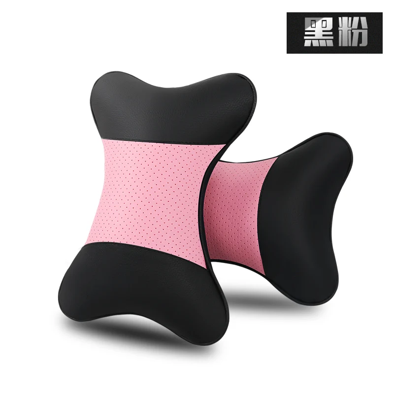 

KKYSYELVA Car Neck Headrest Pillow Cushion Auto Seat Head Support Protector Automobiles Seat Rest Interior Accessories 5.0