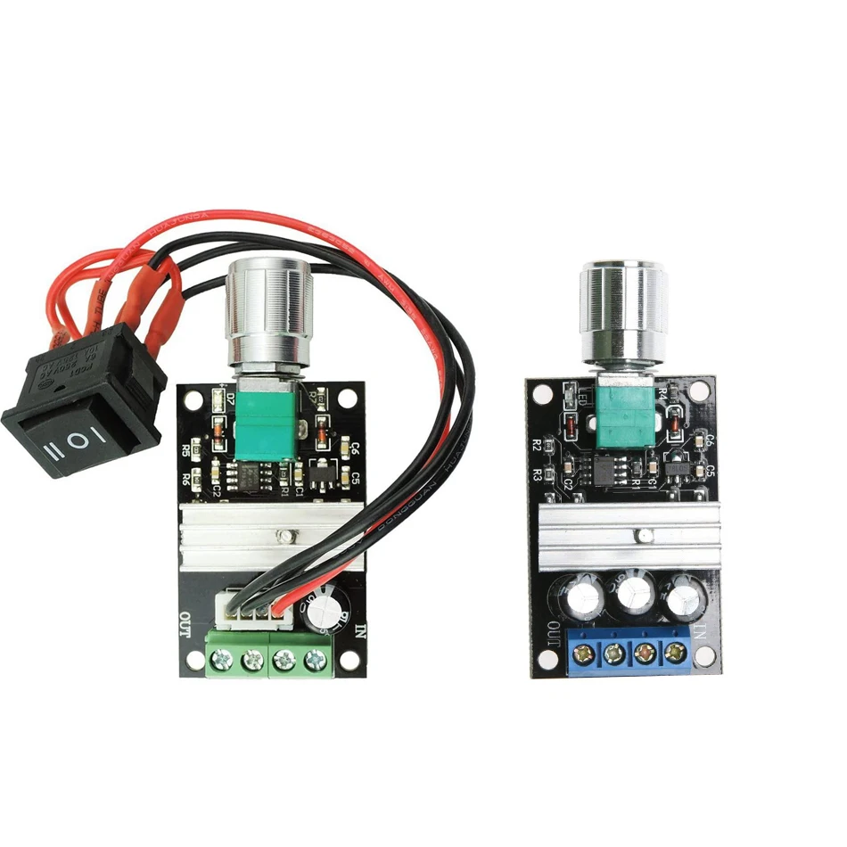 

Electronics PWM DC 6V 12V 24V 28V 3A Motor Speed Control Switch Controller Adjustable Duty Cycle 0%-100% Output Power Max 80W