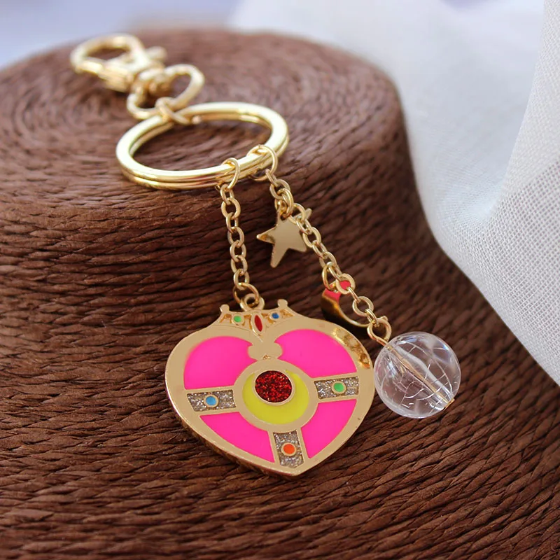 SANSUMMER сердце волшебный брелок звезда Луна молодая девушка модный Спортивный