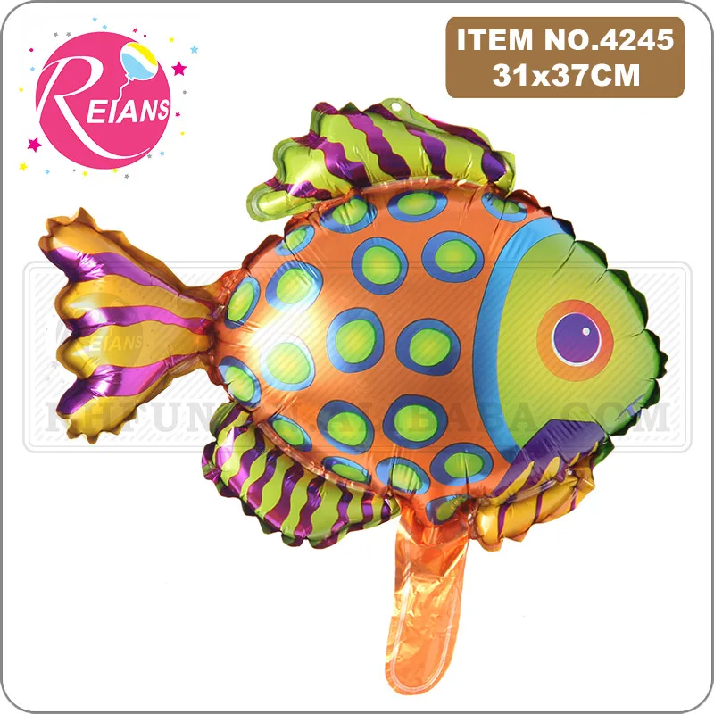 Мини мультяшный Омар рыба клоун пятна Рыбы Раков фольгированный шар морской