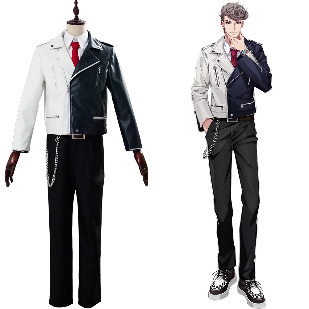 Дивизион рэп битва DRB гипноз микрофон Небесный ад костюм наряд Униформа Хэллоуин