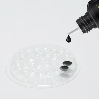 Одноразовый держатель клея для ресниц 100 шт. пластиковый поддон при наращивании