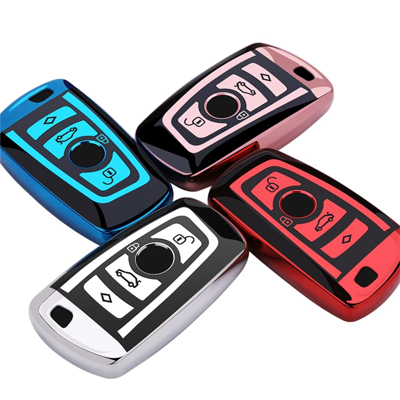 2020 Мягкий ТПУ чехол для автомобильного ключа BMW Новинка 1 3 4 5 6 7 серии F10 F20 F30 smart