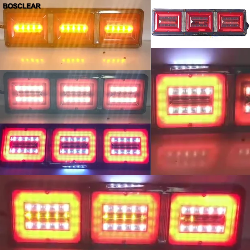 2 шт. универсальные светодиодные ламсветильник для заднего фсветильник ря |