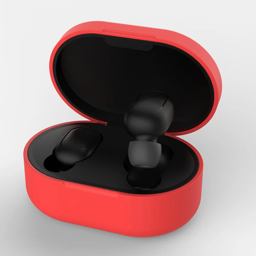 2021 силиконовый защитный чехол для наушников Redmi Airdot TWS Bluetooth наушники модная