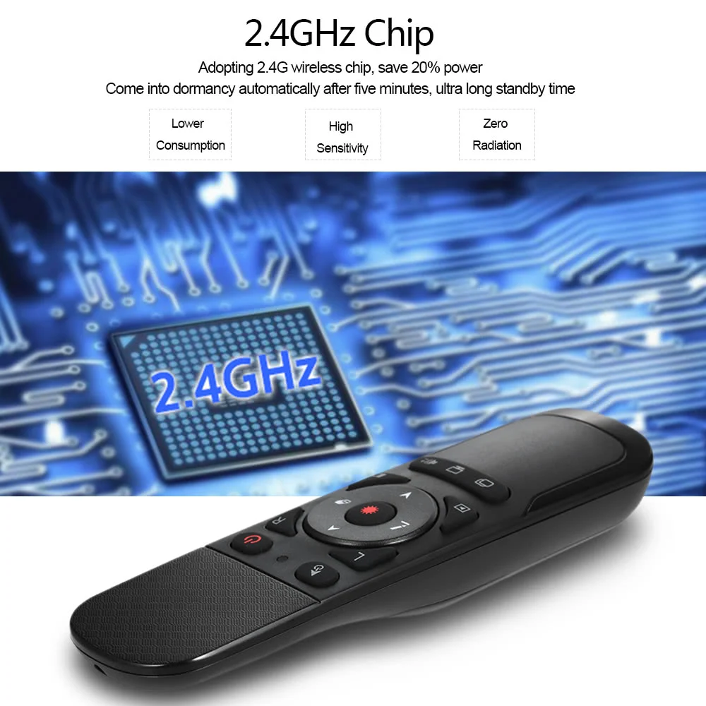 2 4G Беспроводная воздушная мышь лазерная указка 6 Гироскопический гироскоп