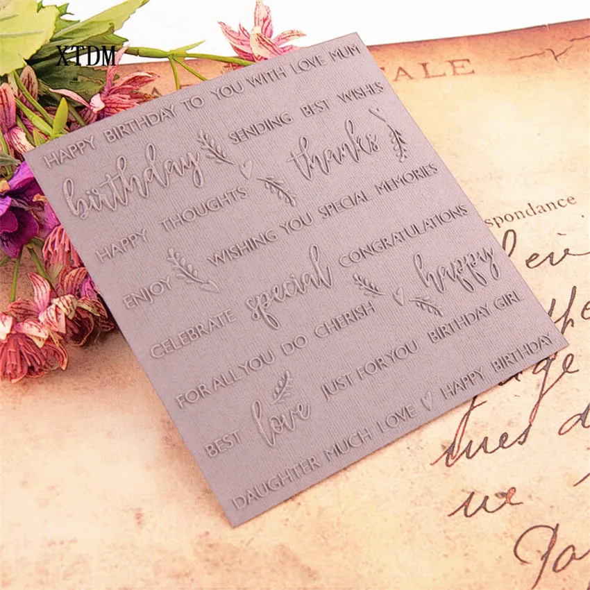 Горячие пластиковые часы шаблон письмо ремесло карты делая бумага карточка