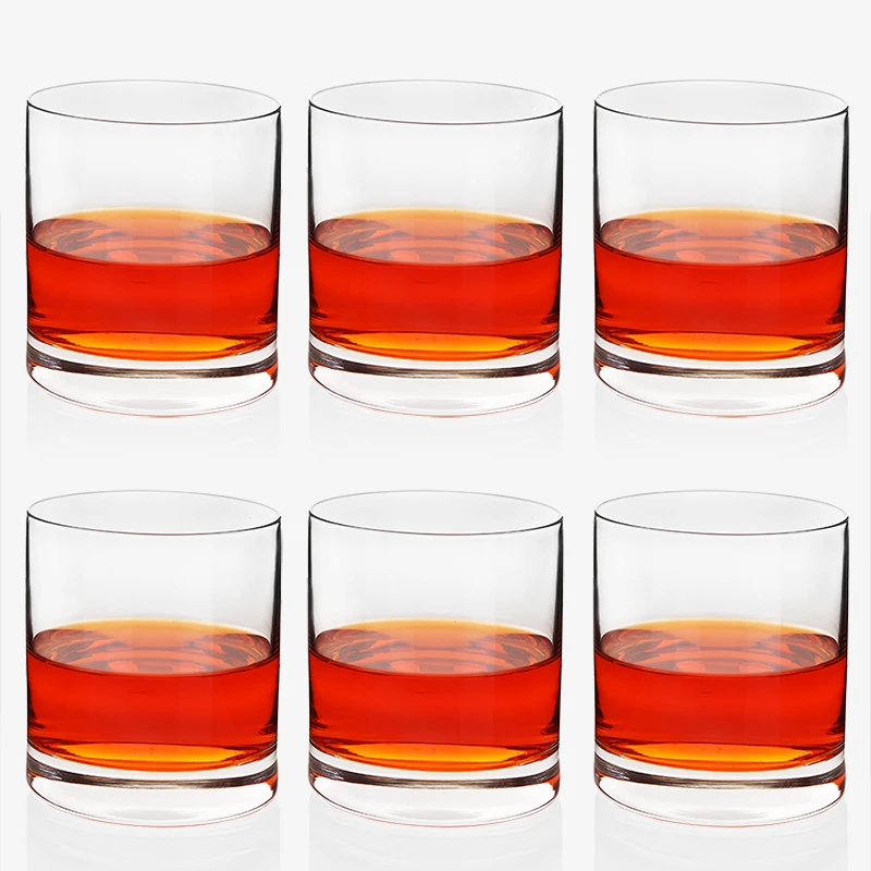 Прозрачные прозрачные очки для виски шотландские 10 унций старомодная стеклянная