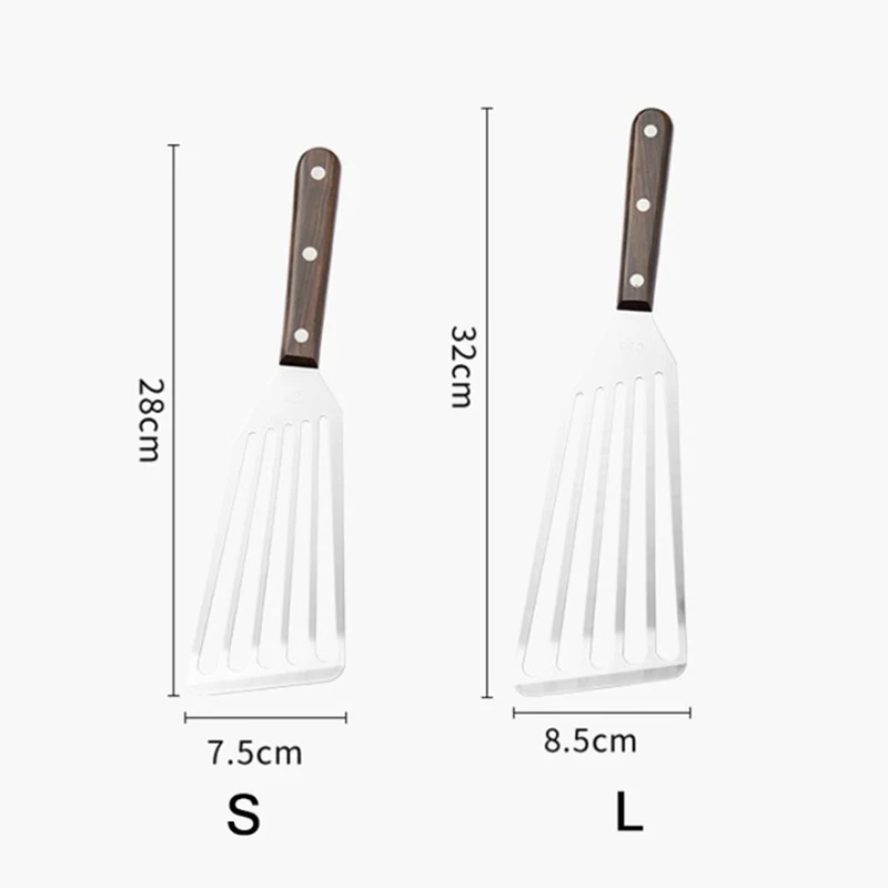 Лопаточка из нержавеющей стали для рыбы металлическое лезвие с быстрой утварью