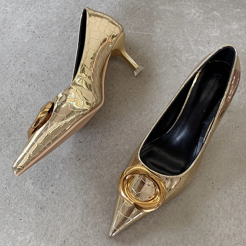 2021 Новая Женская Роскошная высотой 5 см Свадебная обувь на высоком каблуке