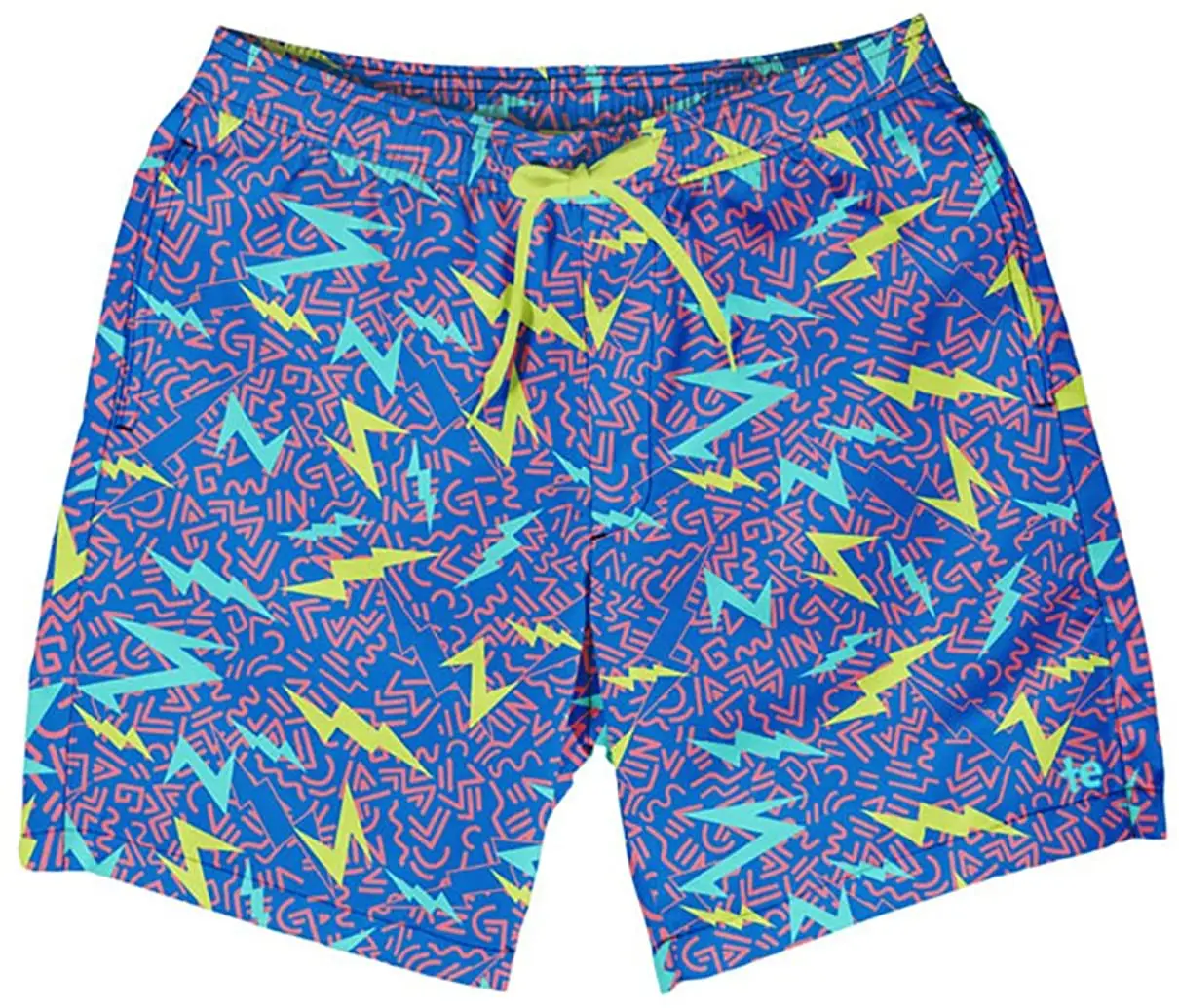 

Men's bright swimming pants, suitable for spring rest and summer wear - men's Beach Shorts