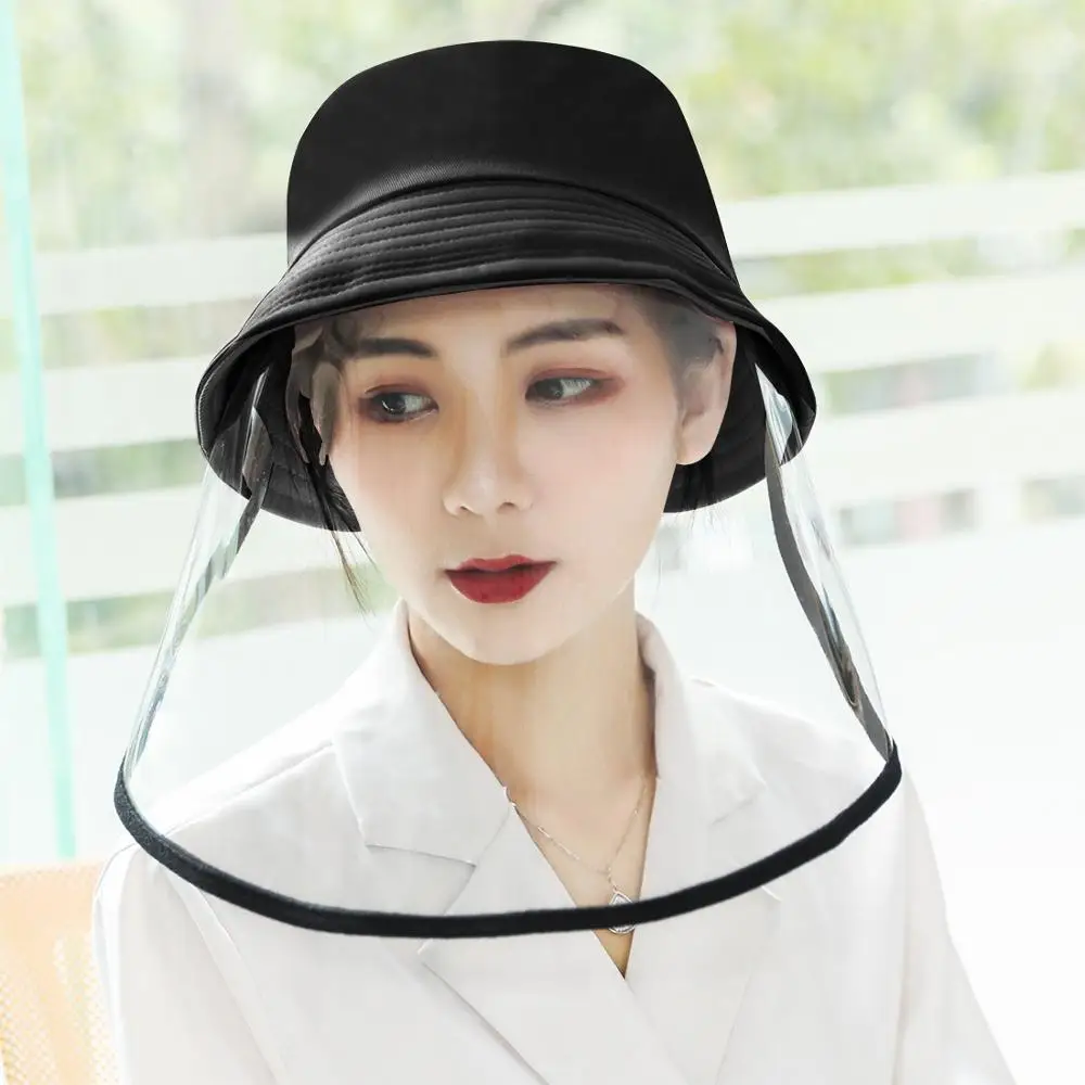 Защитная маска для защиты от брызг слюны Съемная анти-распыляющая Анти-туман