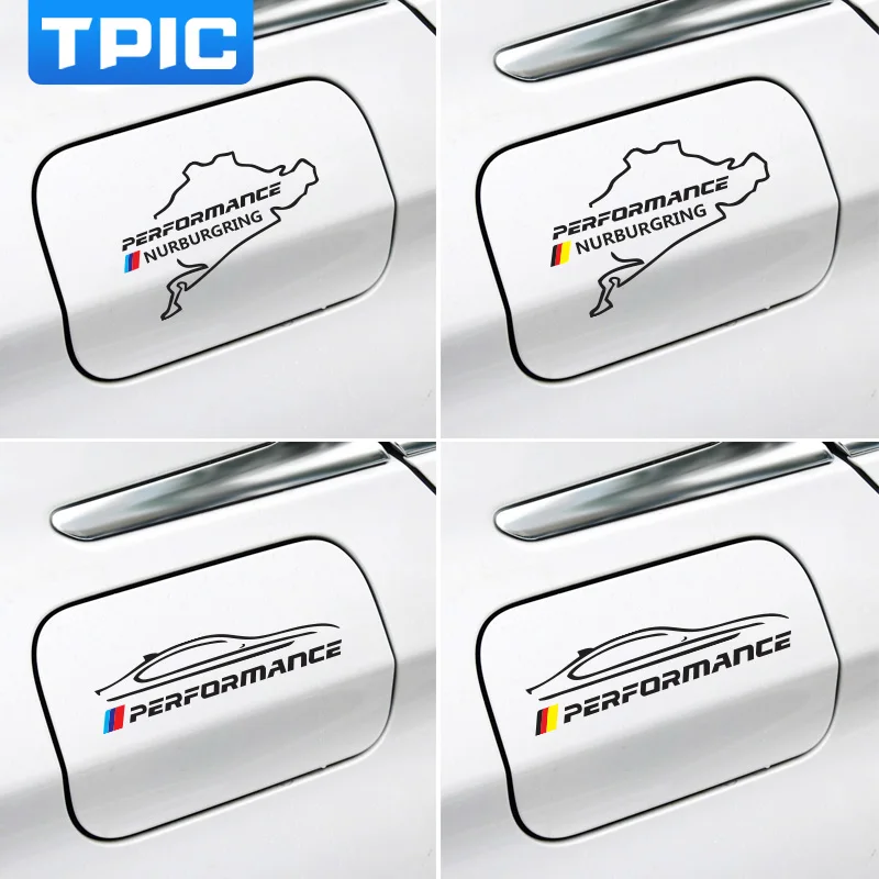 Наклейка для крышки топливного бака автомобиля BMW e90 e46 e60 e39 f30 f34 f10 f15 f26 X1 X3 X4 X5 TPIC