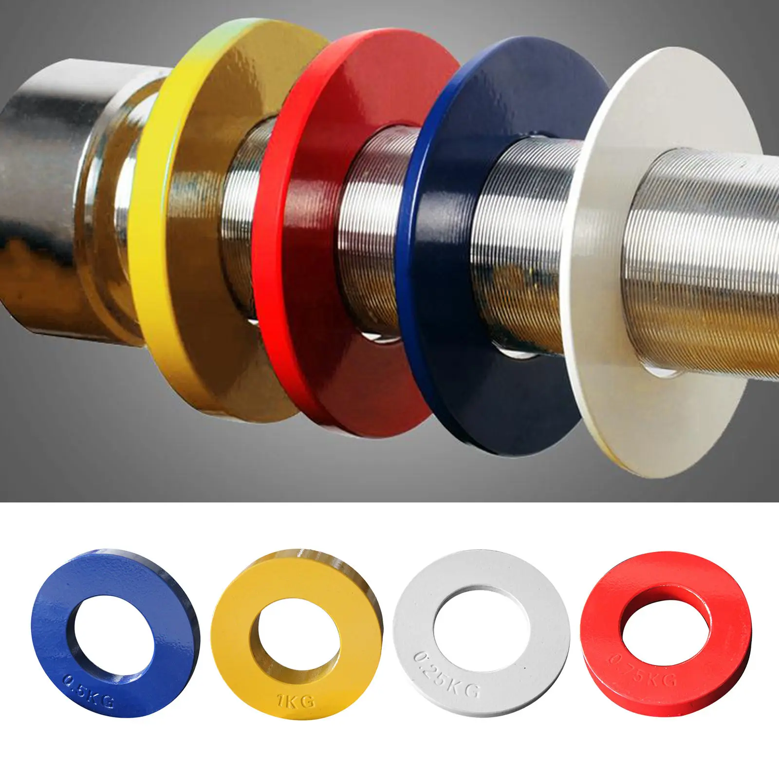 

Steel Microplates with Fractional Weight Plate to Overcome Plateaus