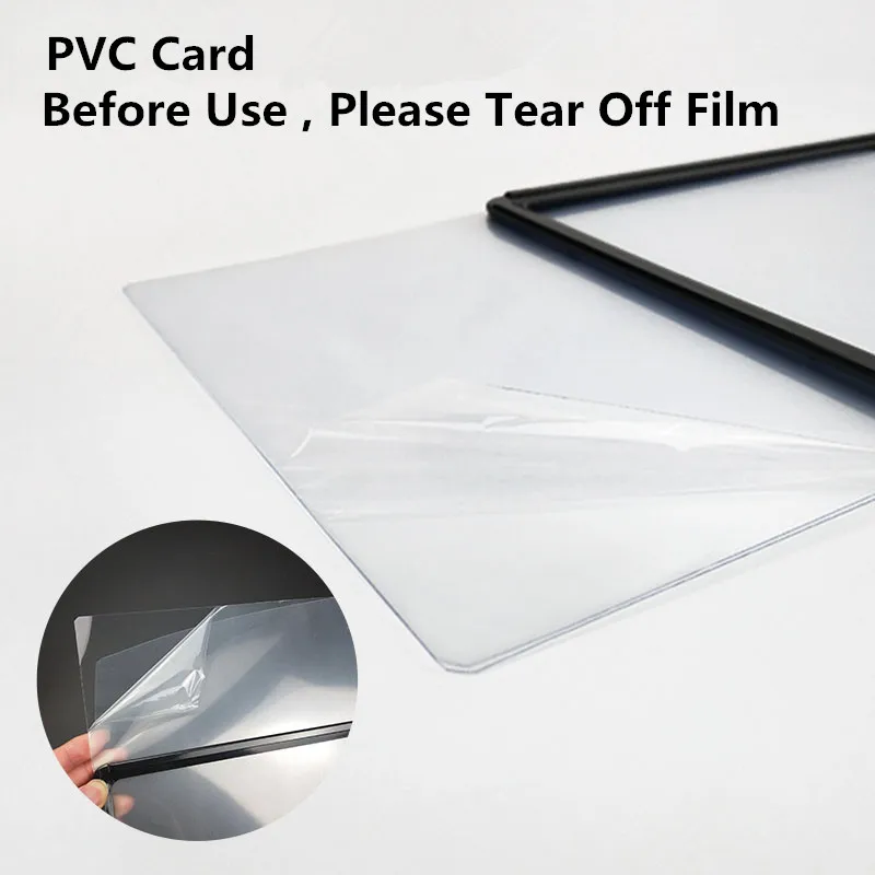 A4 с регулировкой по высоте Нержавеющая сталь плакат Дисплей рамка рекламная