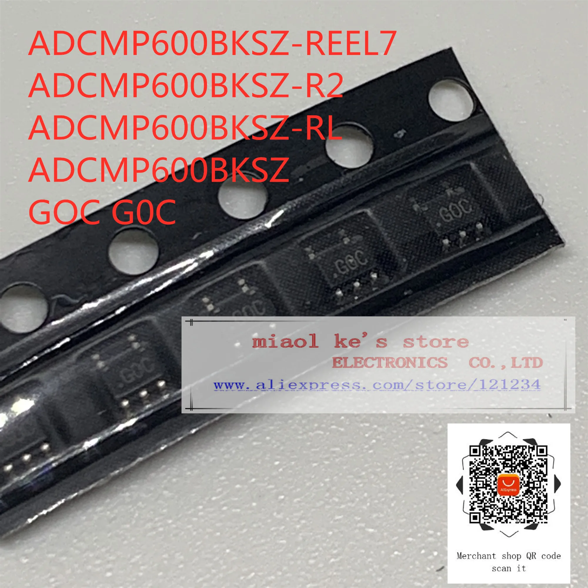 [5 шт. ~ 10 шт.] 100% Новый оригинальный ADCMP600BKSZ-REEL7 ADCMP600BKSZ-R2 ADCMP600BKSZ-RL ADCMP600BKSZ GOC G0C - IC COMP