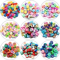 mixed style clay beads cute animal polymer spacer beads for diy jewelry making crafts handmade charm necklace bracelet accessory