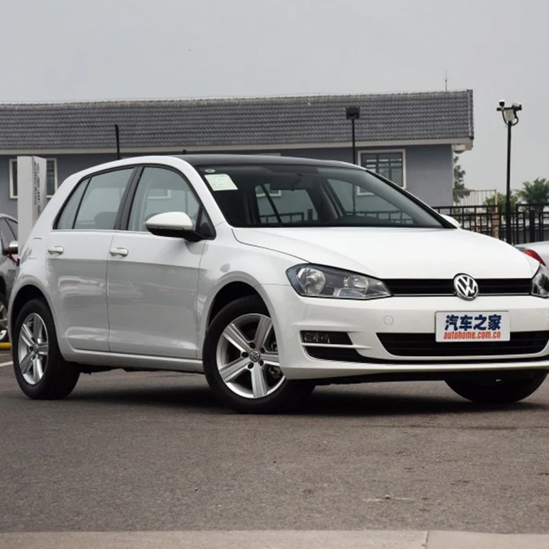 Гольф 7 MK7 углеродного волокна R Стиль диффузор губа на задний бампер для Volkswagen VW Golf7 стайлинга автомобиля не