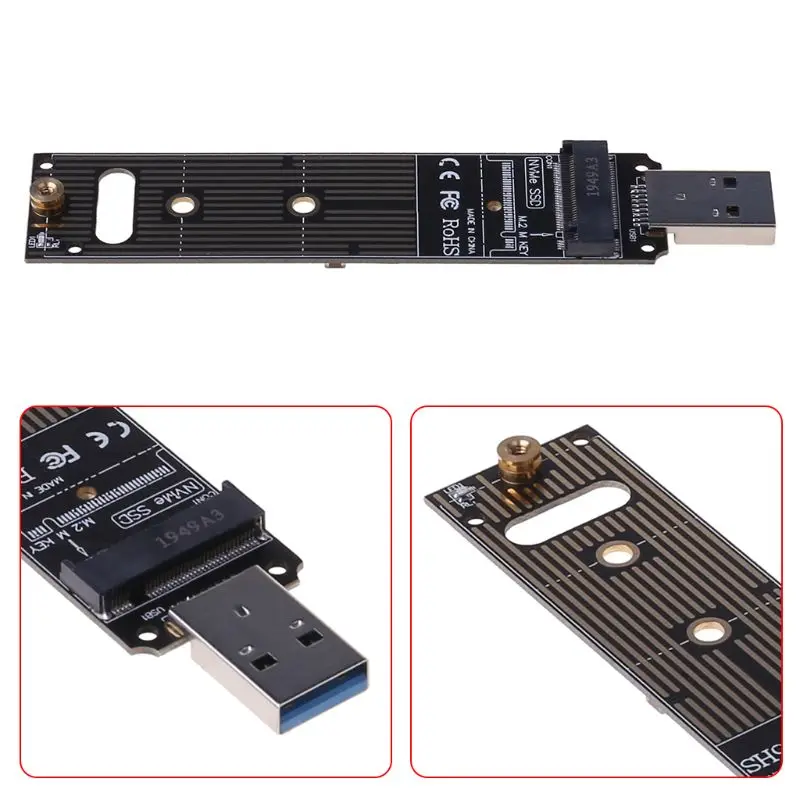 Портативный высокопроизводительный адаптер NVME на USB M.2 SSD для карты 3 1 Type A