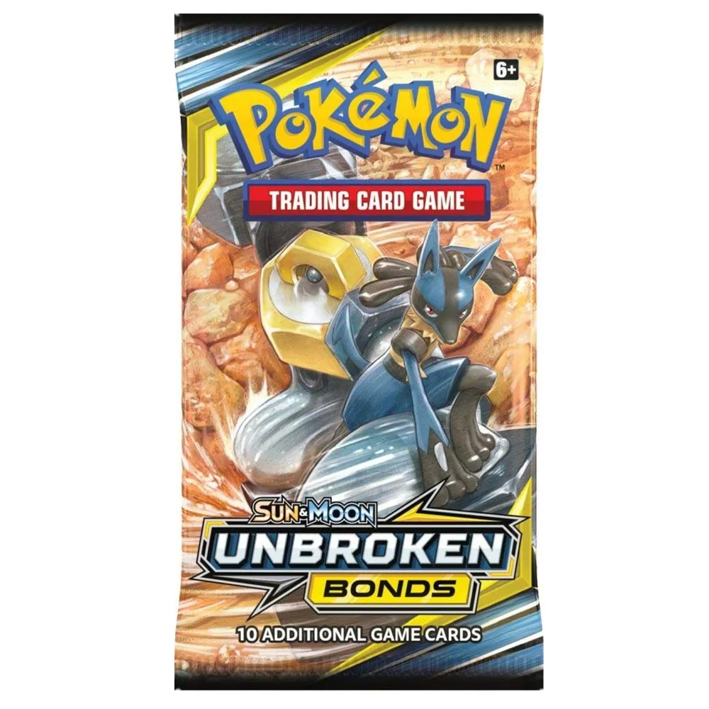 

324Pcs Pokemon TCG: Sun & Moon Unbroken Bonds Booster Box Trading Card Game