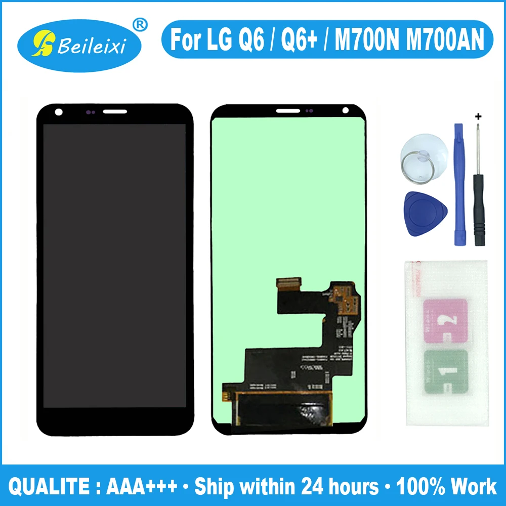 Для LG Q6 M700 M700A M700N US700 M703 M700H/Y ЖК-дисплей сенсорный экран дигитайзер для + M700AN M700TV X600KP