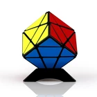 Qiyi 3x3x3 кубик рубика оси Волшебные кубики меняются неровно, черный jgang, профессиональный пазл, скоростной кубик, наклейка 3x 3, наклейка меньше, волшебный кубик