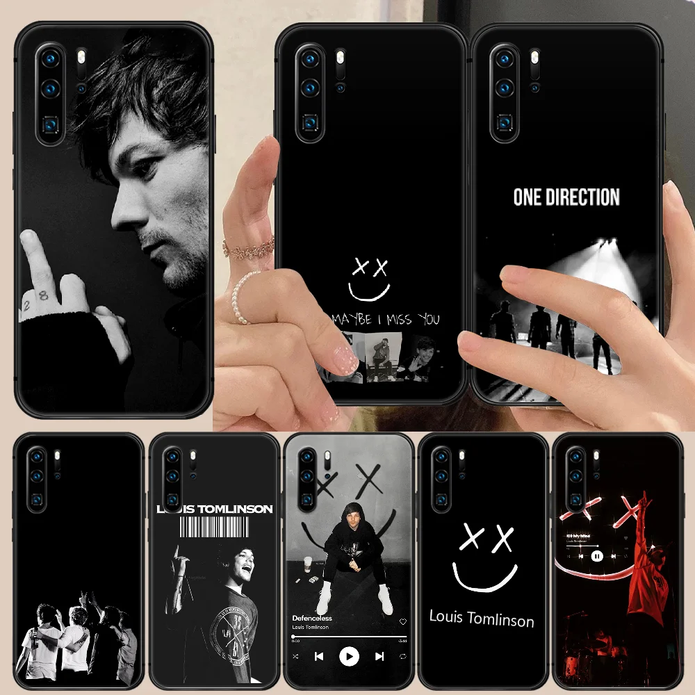 

One Direction Louis Tomlinson Phone Case Cover Hull For Huawei P8 P9 P10 P20 P30 P40 Lite Pro Plus smart Z 2019 black cell cover