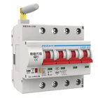 Автоматический автоматический выключатель 4P для умного дома, автоматический выключатель с защитой от перегрузки и короткого замыкания, работа с Amazon Alexa Google Home mini