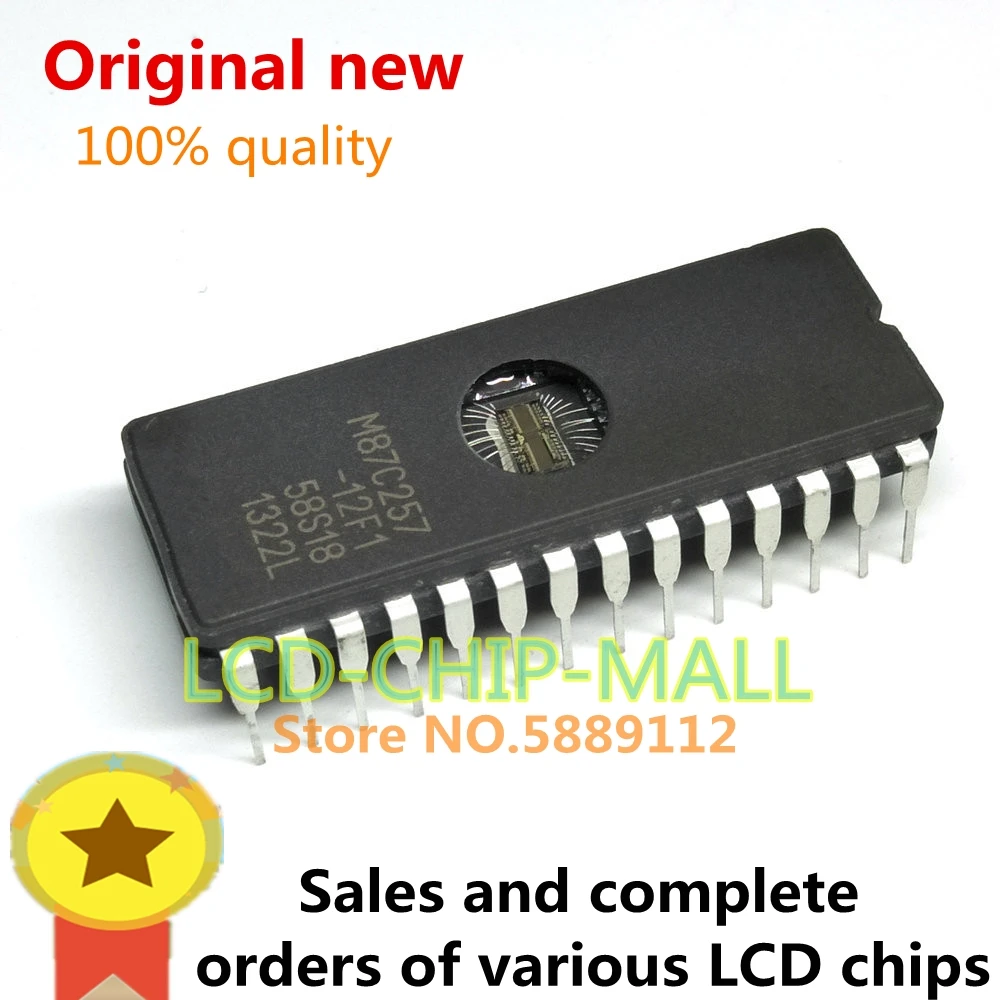 

1 шт. M87C257-12F1 M87C257 CDIP28 в наличии 100% хорошее