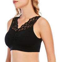 womens push up bras full cup plus size sexy lingerie light padded brassiere yoga wireless vest bralette a b c d dd