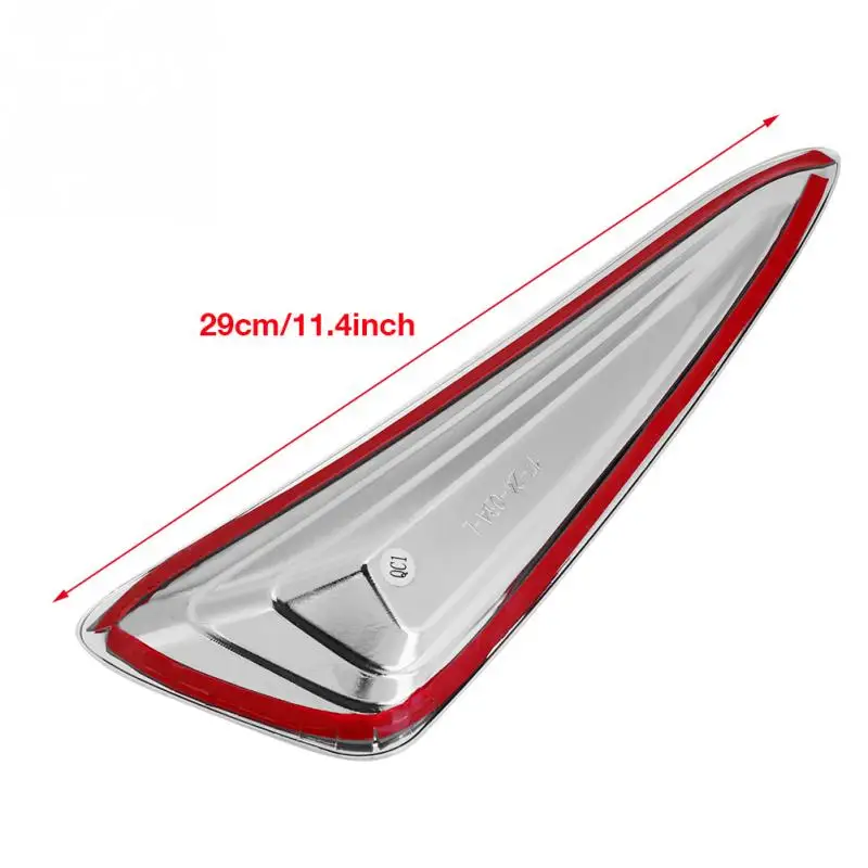 2 шт. автомобильные чехлы для противотуманных фар Хромированная передняя