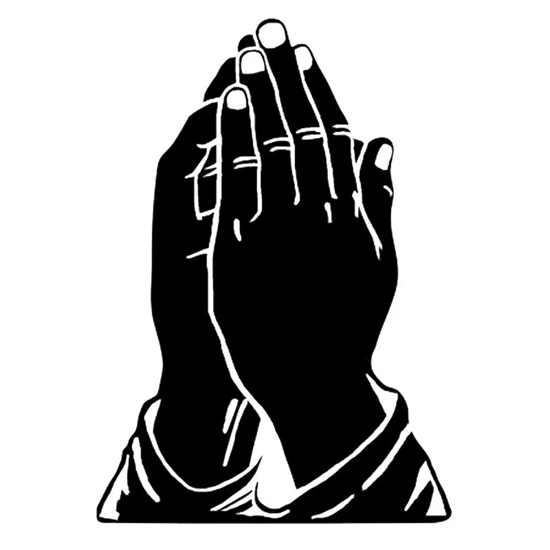 

Декоративная наклейка на автомобиль, «молитвенные руки», «христианство», стикеры и наклейки на автомобиль, водонепроницаемые автомобильны...