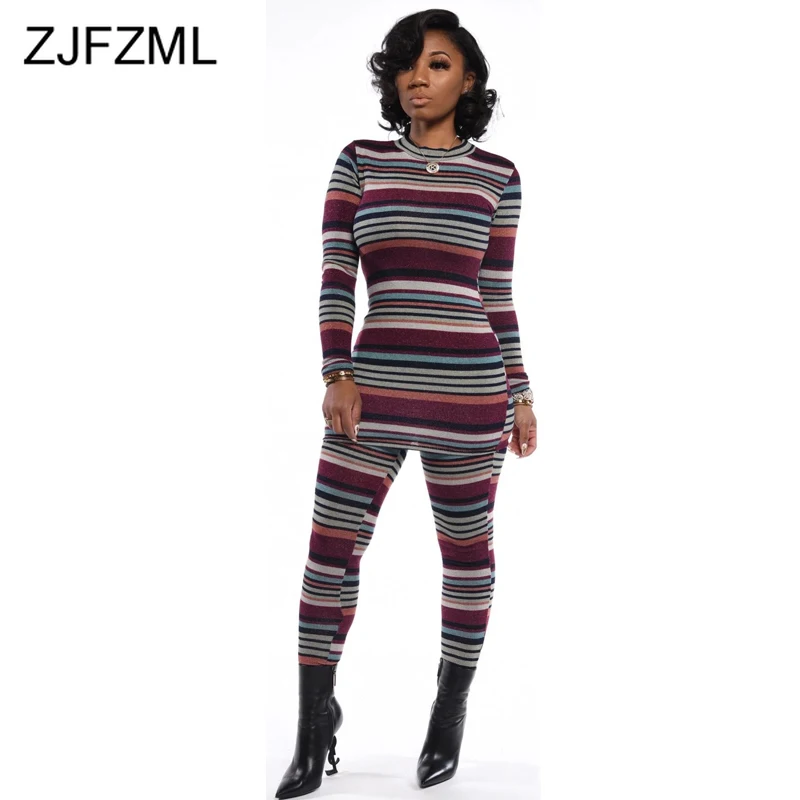 Женский комплект из 2 х предметов футболка с круглым вырезом и длинными рукавами