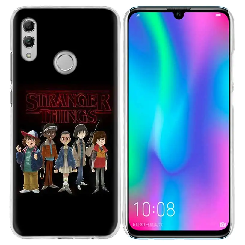 Чехол для ТВ-шоу странные вещи для huawei Honor 9X 8X Y9 20 9 10 Lite Play 8C 8A Pro V20 20i Y6 Y7 жесткий чехол для телефона
