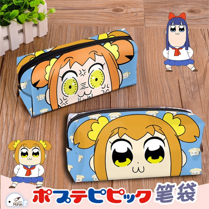 Японские Аниме ПОП команды EPIC Pipimi Popuko Студенческая сумка для ручек и карандашей