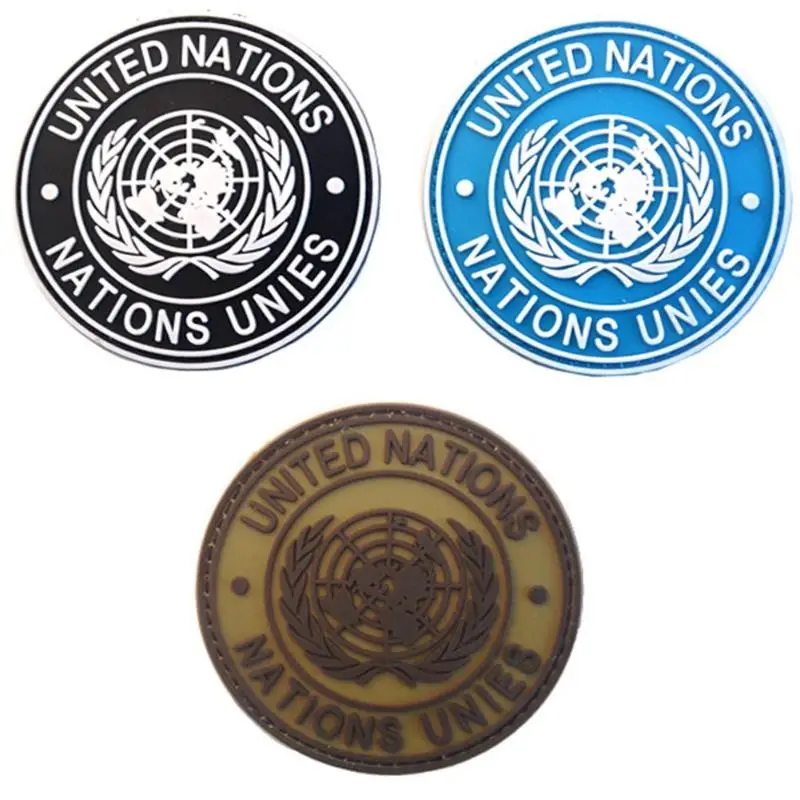 Международный U.N ООН подлинное плечо патч значок новый вышитые Аппликация