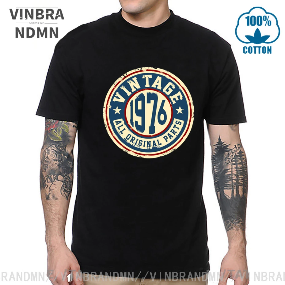 

Футболка мужская винтажная в стиле ретро, 1976, сделано в 1976 году