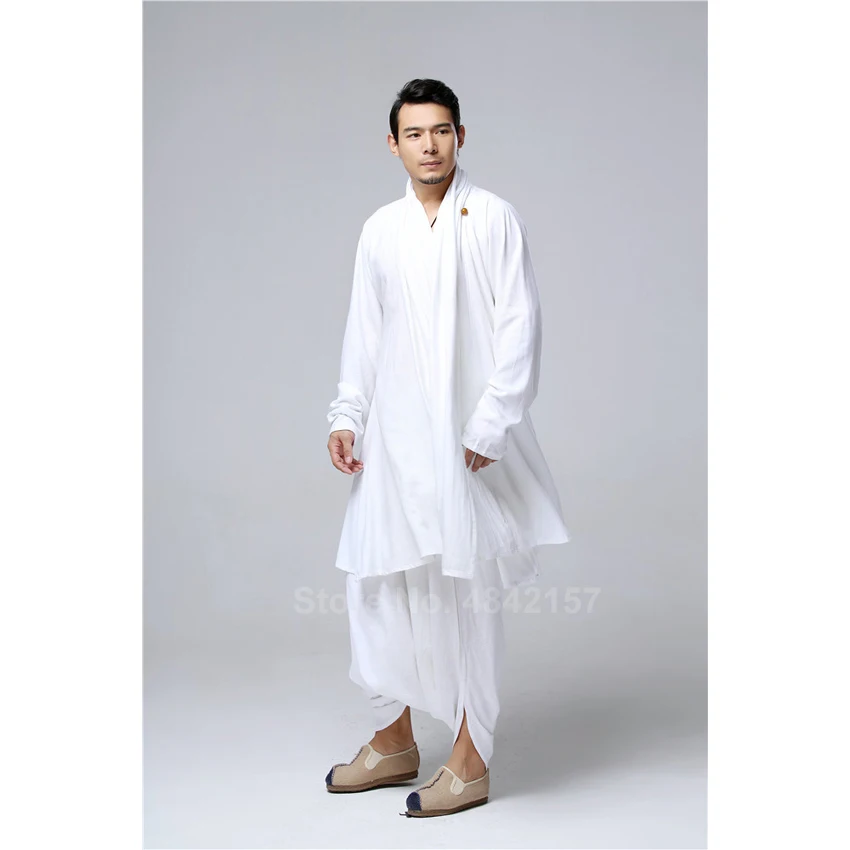 Свободные Стиль размера плюс Для мужчин китайские традиционные костюмы форма