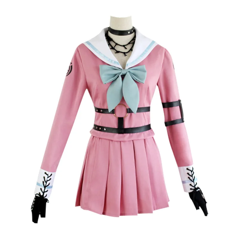 COSTAR Anime Game Danganronpa V3 Miu Iruma Cosplay Costume Full Set Halloween Dressup Clothing |