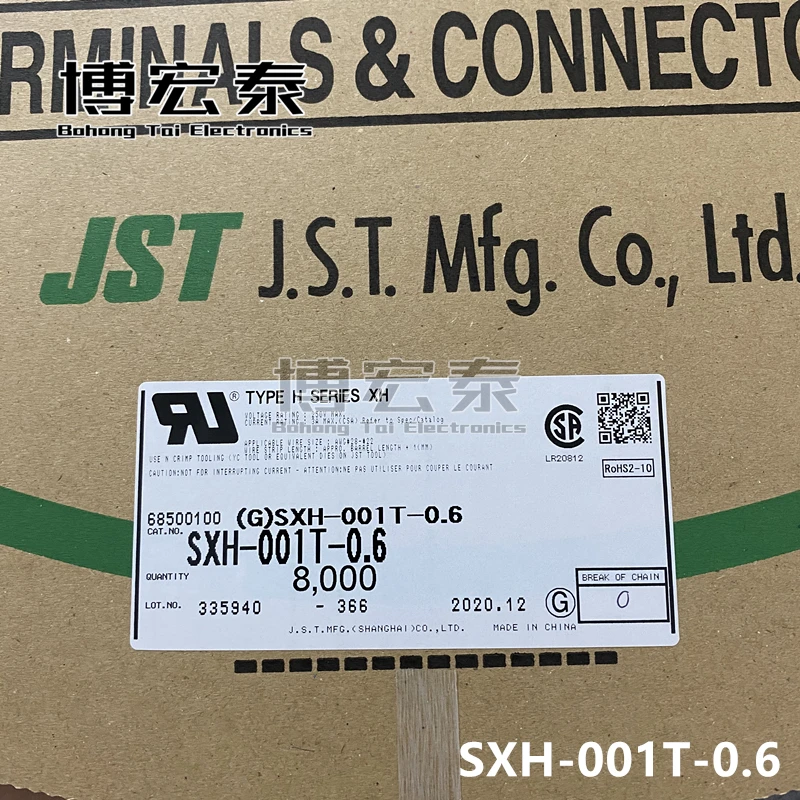 Piezas nuevas con SXH-001T-0.6, SXH-001T-P0.6,SXH-002T-P0.6, JST, 100%-0