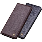 Чехол-книжка из натуральной коровьей кожи с магнитной застежкой для телефона Asus ROG Phone 5 ProAsus ROG phone 5, чехол для телефона с подставкой