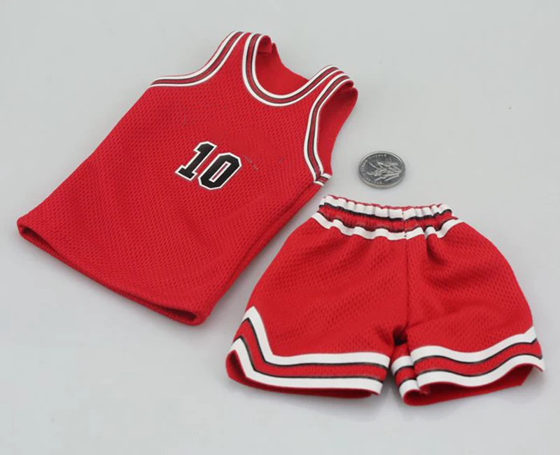 Цвет: желтый Модель 1/6 года, спортивная баскетбольная звезда Scottie Pippen, Мужская баскетбольная одежда, мужская Трикотажная одежда, набор одежды для 12 дюймов, Мужская фигурка - Цвет: Цвет: желтый